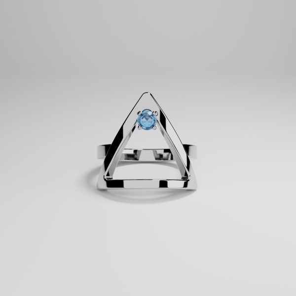 Anello Acqua Argento 925 collezione Elementi
