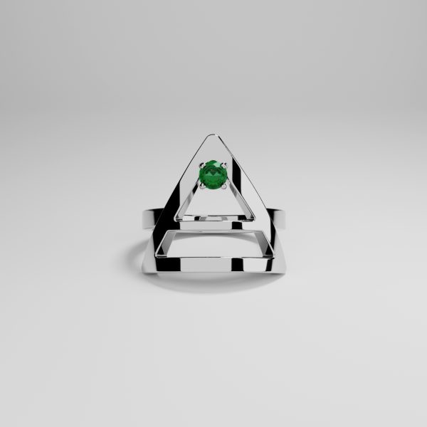 Anello Terra Argento 925 collezione Elementi